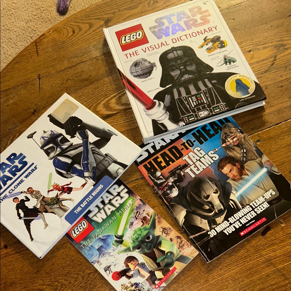 HP🎊LEGO Star Wars Multi-Book Set with Colorful Character Covers